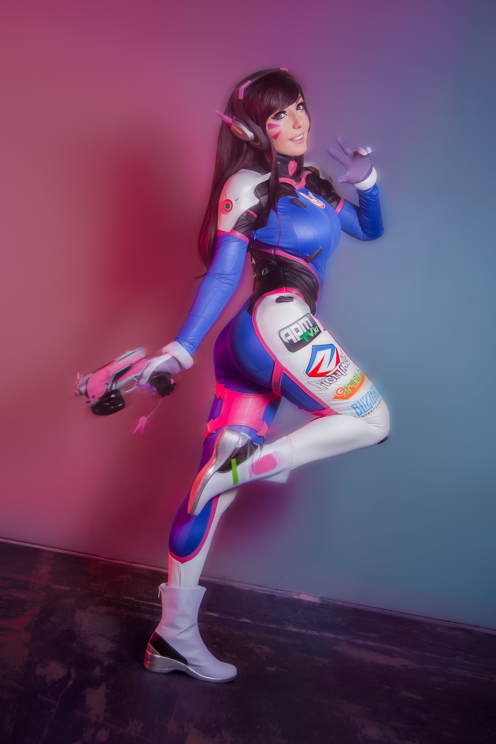 Косплей на D.Va (Бонусный скин в комментариях) | Пикабу