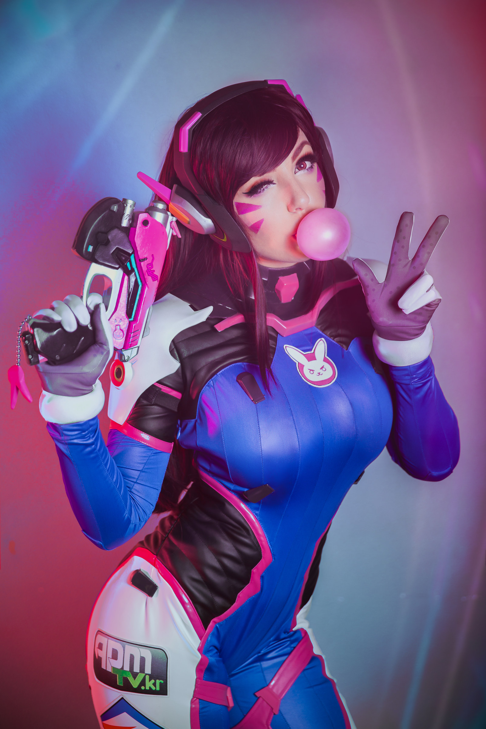 Косплей на D.Va (Бонусный скин в комментариях) | Пикабу