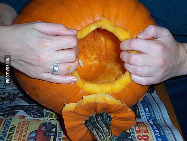 тыква в пизде 