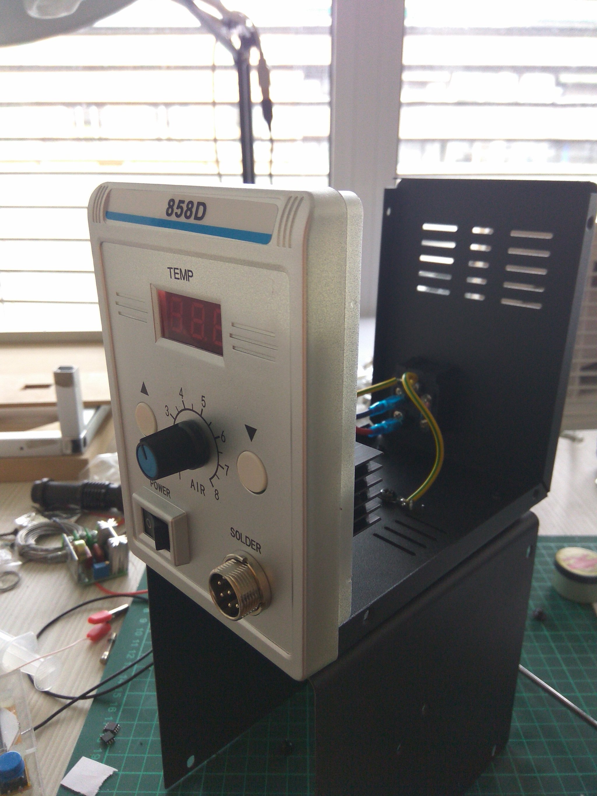 Мой опыт использования паяльной станции 857D | Пикабу