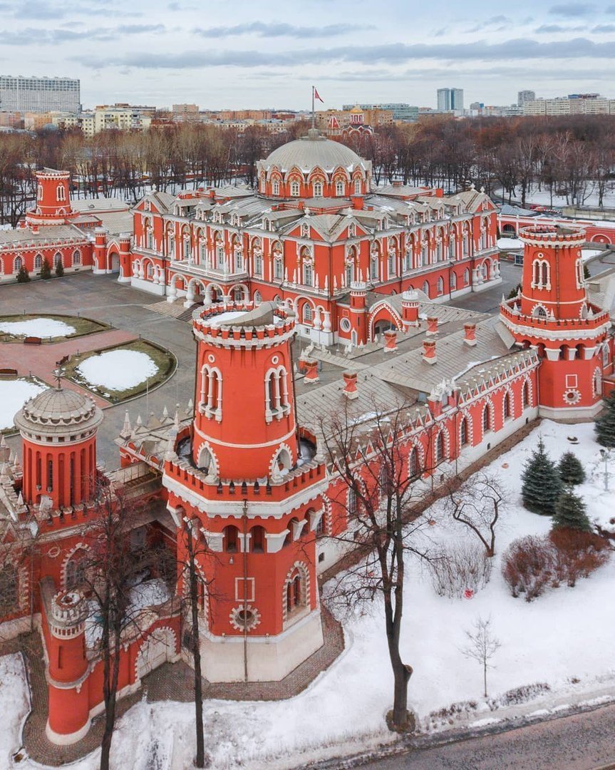 Самые необычные дома Москвы | Пикабу