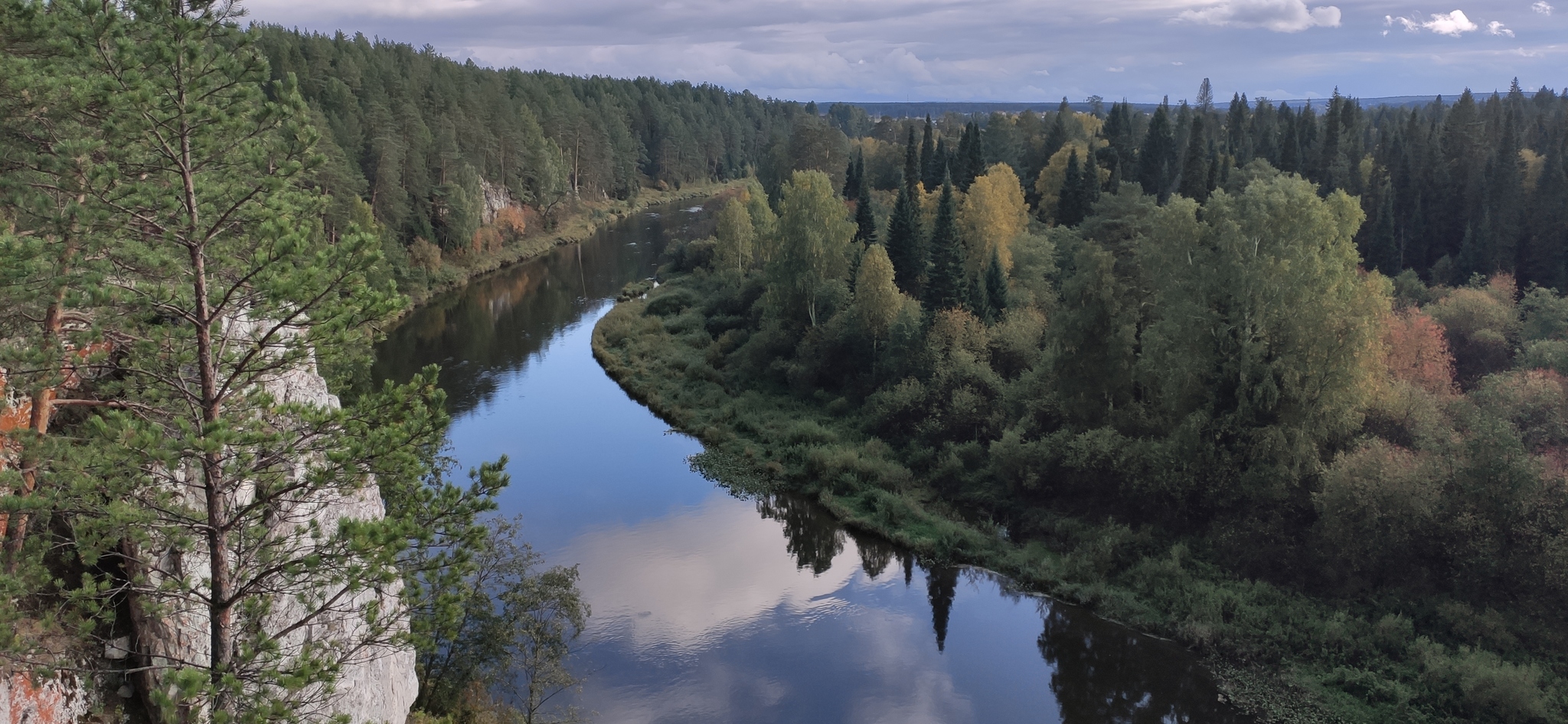 Село Слобода и его окрестности на реке Чусовая | Пикабу