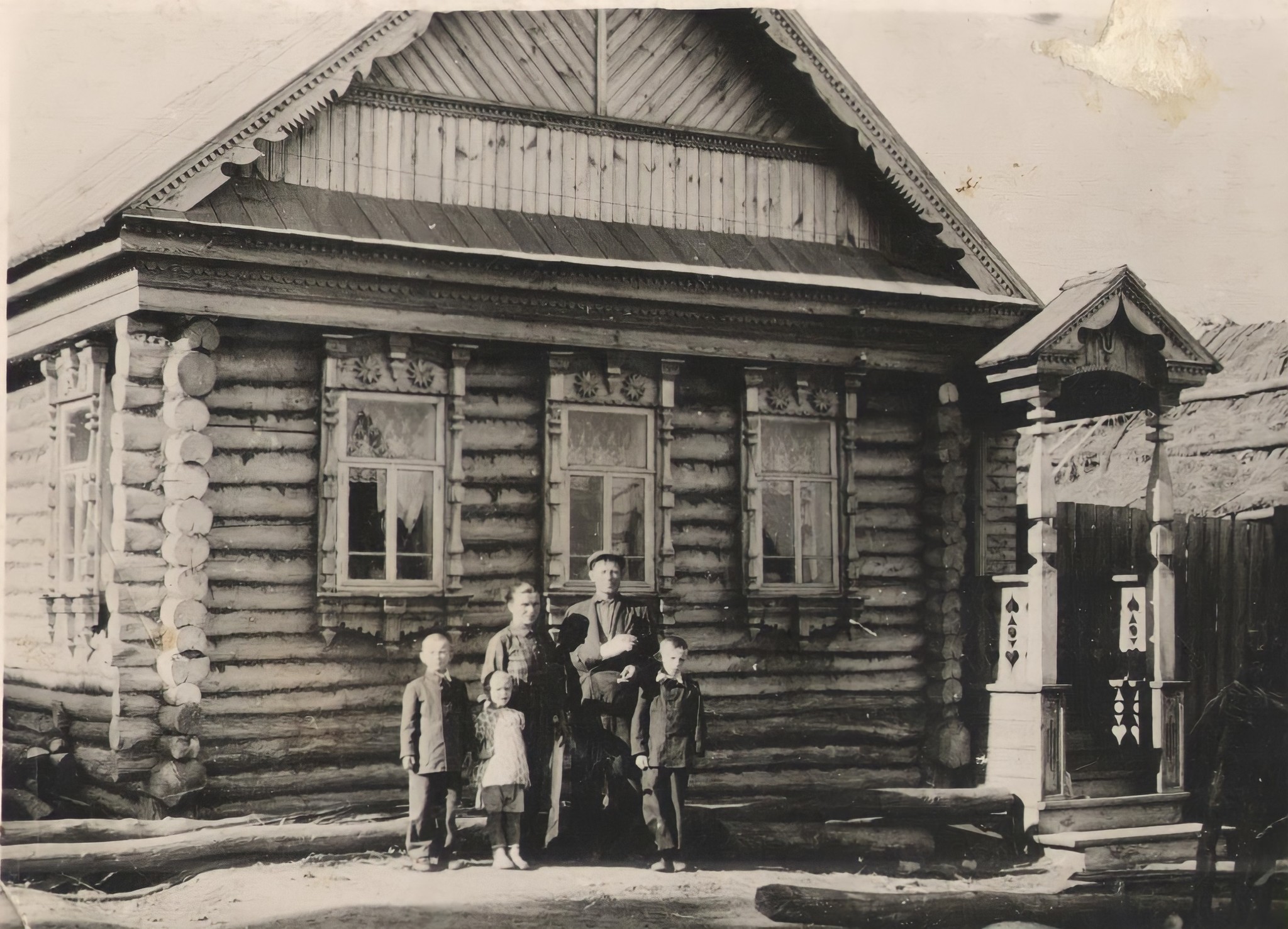 Типовой проект постройки жилого дома колхозника, датированный 1944 годом |  Пикабу