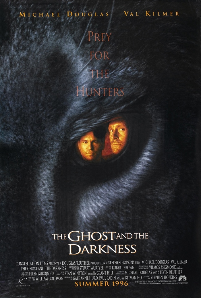 Советую посмотреть Призрак и тьма (The ghost and the darkness)1996 г. - Советую посмотреть, Призрак и тьма, Фильмы, Триллер, Триллер про животных, Фильм про львов, Длиннопост