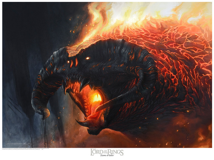 Flame of Udong - Balrog, Maillard, Lord of the Rings, Middle earth, Jerry Vanderstelt