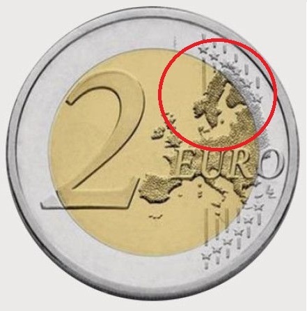 Euro (coins) with and without Norway - Euro, Eurozone, Coin, European Union, Norway, Design, Jamb