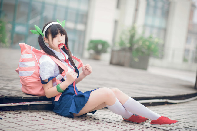 ... and I will marry you, Hachikuji! - Monogatari series, Anime art, Anime, Hachikuji Mayoi, Cosplay, Longpost