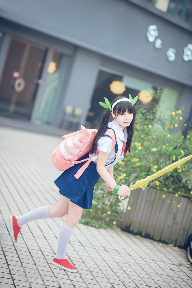 ... and I will marry you, Hachikuji! - Monogatari series, Anime art, Anime, Hachikuji Mayoi, Cosplay, Longpost