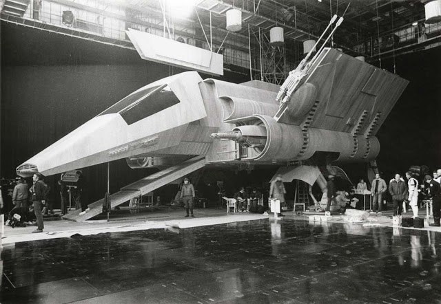 Photos from the filming of Star Wars. - Star Wars, Filming, Movies, George Lucas, Interesting, A selection, Longpost