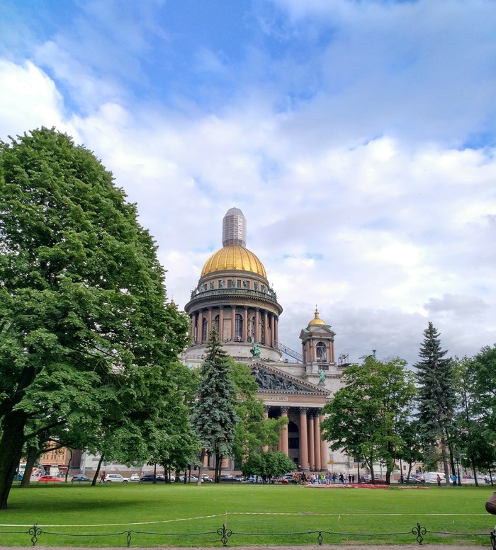 Немного лета вам в ленту. Исаакиевский собор - Моё, Исаакиевский собор, Санкт-Петербург, Лето