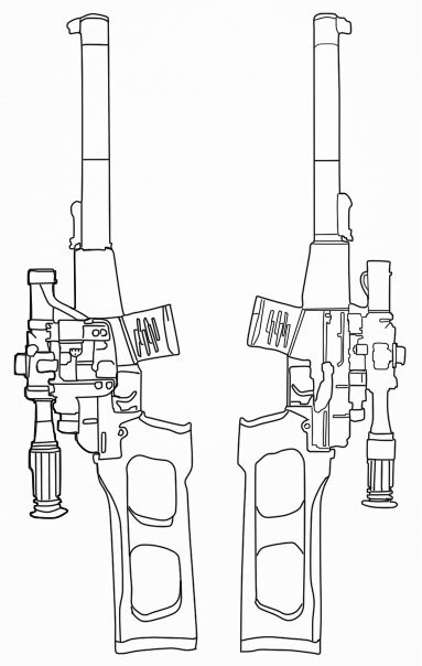 VSS Vintorez - Rifle, Sniper rifle, Art