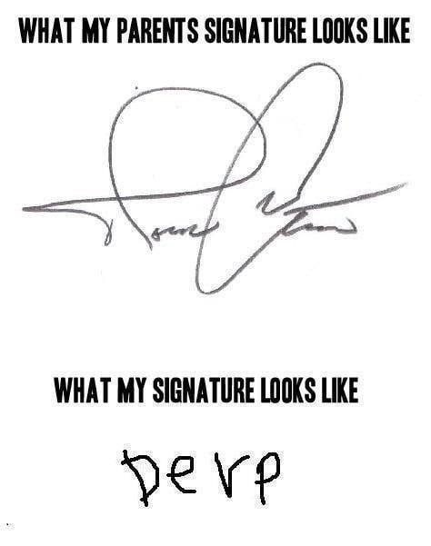 Signature - In contact with, Signature, Difference