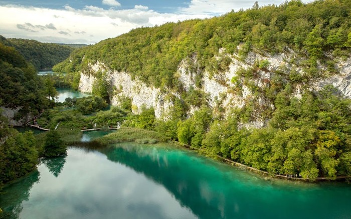 «Плитвицкие озера» — национальный парк в Хорватии озера, парк, Хорватия, красивые места, притягивает взгляд, красота, водопад, туристам на заметку, видео, длиннопост