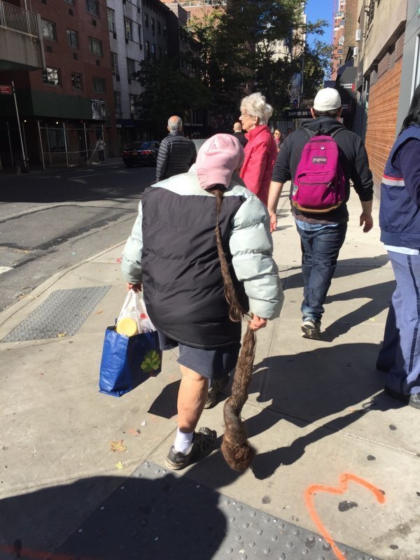 Chelyabinsk grandmothers are so harsh - Hair, Mace, Self defense