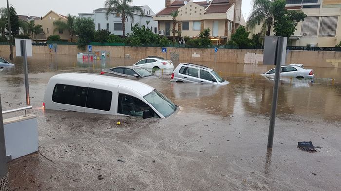 Normal Israeli rain - Israel, , , global flood