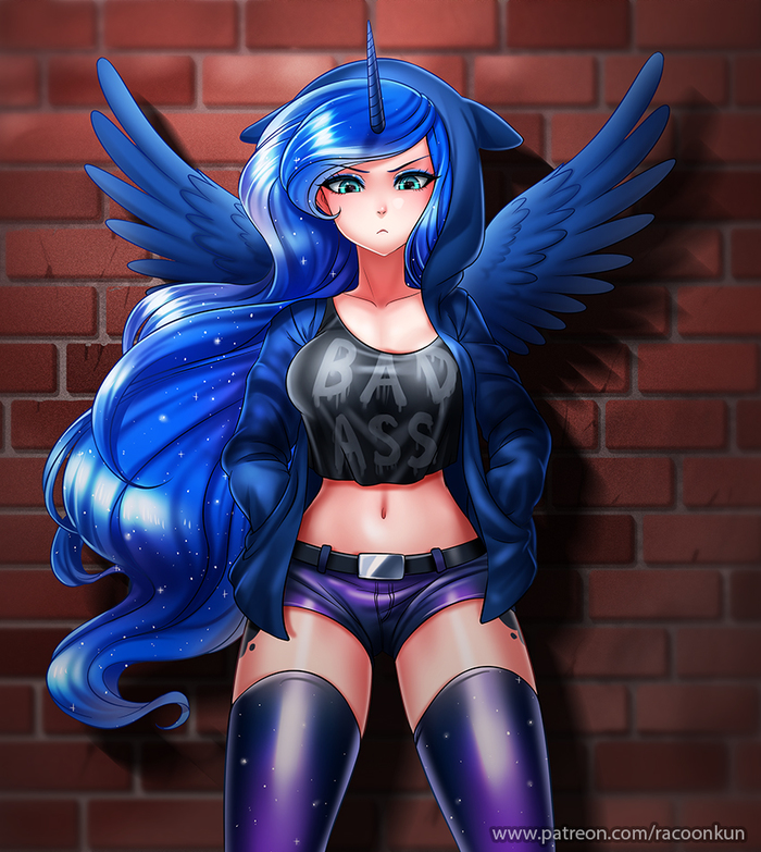 Luna hood My Little Pony, Princess Luna, Racoonkun, 