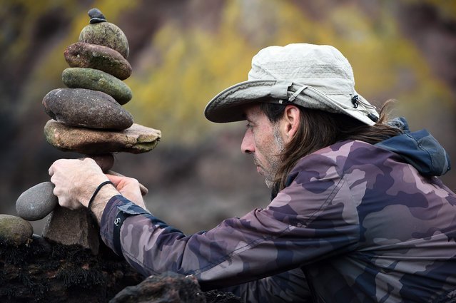 European Championships in laying stones in Dunbar (16 photos) - A rock, Shore, Scotland, Competitions, The photo, Longpost