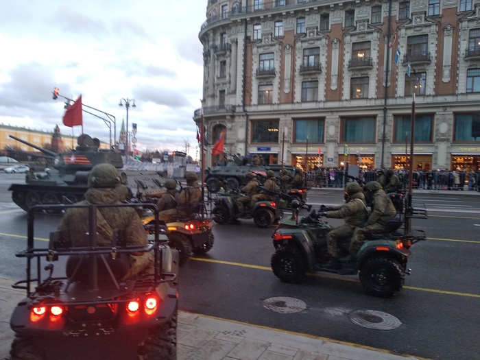 Тот случай, когда мотострелки это действительно мотострелки - Моё, Парад Победы, Москва, Армия России, Длиннопост, Армия