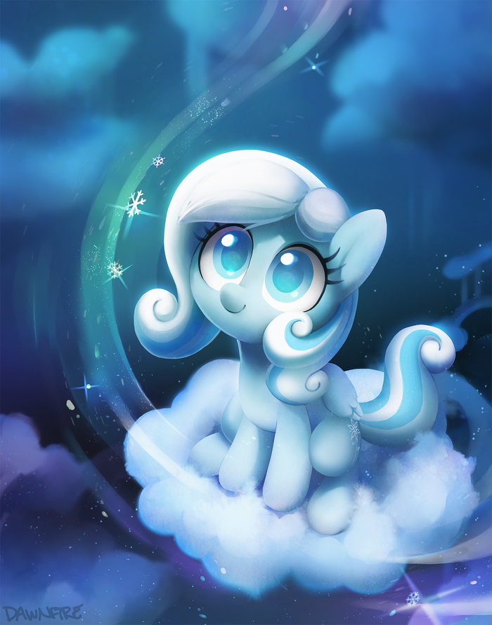 Snowdrop My Little Pony, Ponyart, Original Character, Snowdrop, Celebi-yoshi