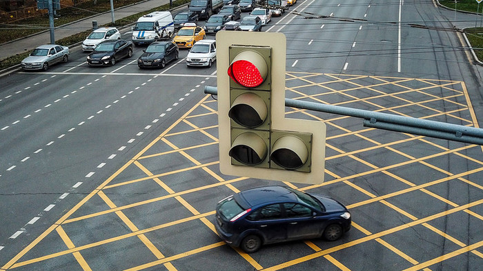 Changes to the SDA on “waffle” markings at intersections came into force in Russia - Traffic rules, Crossroads, Russia, 