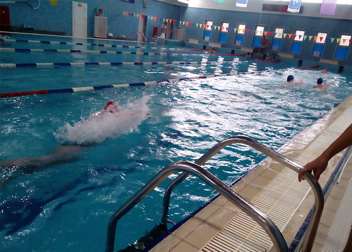 The first stage of the Spartakiad of youth of pre-conscription age in sports training - My, Youth, , Swimming, Olympics