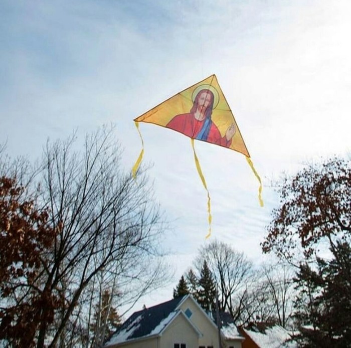 God sees everything - Kite, God, Jesus Christ, The photo