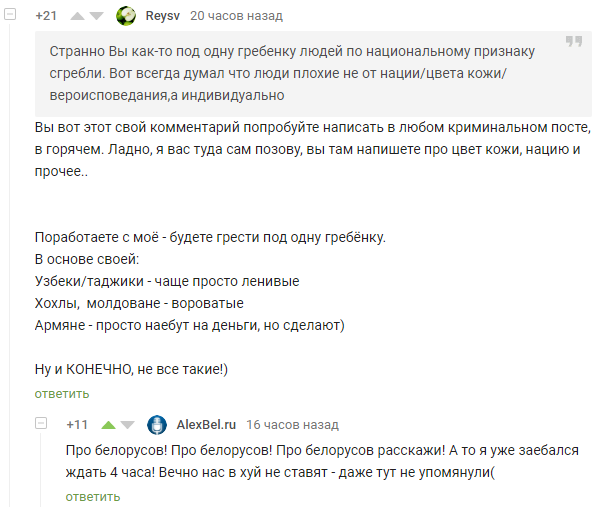 Forgot about Belarusians - Belarusians, Republic of Belarus, Installer, Nationalism, Sadness, Screenshot, Comments on Peekaboo