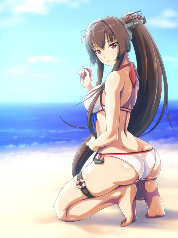 Anime Art - Anime, Anime Art, Anime art, Yamato, Monteriakitto, Kantai collection