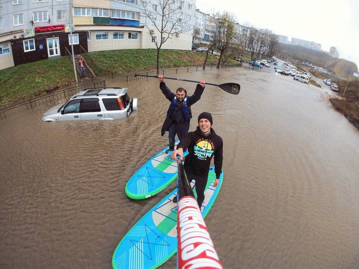 And we have a little rain :) - After the rain, Vladivostok, Do not lose heart