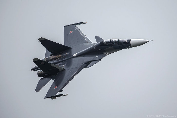 A Russian Aerospace Forces fighter plane crashed over the Mediterranean Sea. - Su-30cm, Whirling, Syria, The dead