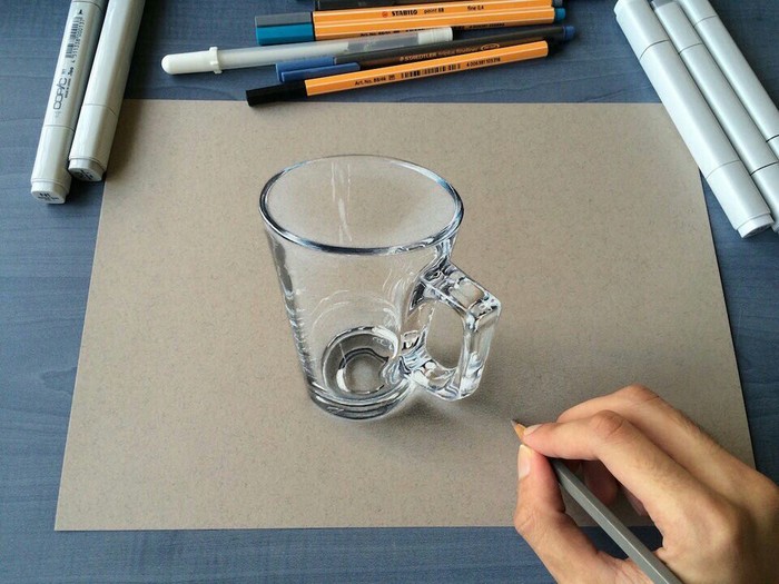 3D drawing. - Reddit, 3D, Drawing