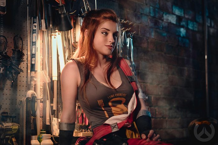 Astrokerrie as Brigitte Astrokerrie, Brigitte, Overwatch, , 