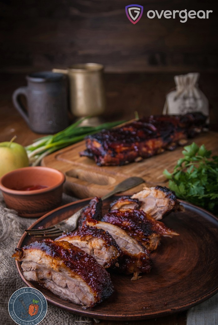 Кабаньи ребрышки в пиве.BeerBasted Boar Ribs. World of Warcraft Пикабу