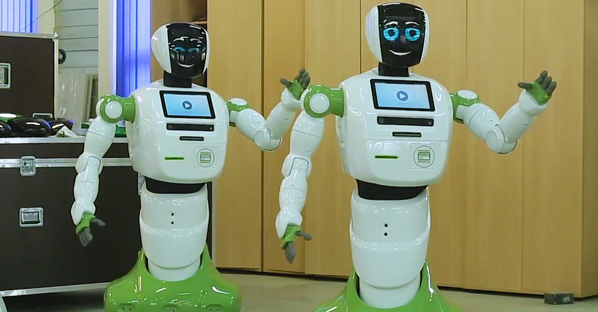 Как будут работать роботы. Робот дезинфектор Сбер. Робот Сбербанка Промобот. Робот консультант.