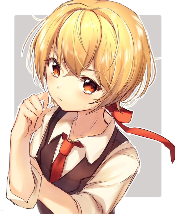 - , Anime Art, Touhou, Rumia,  63, Nenobi