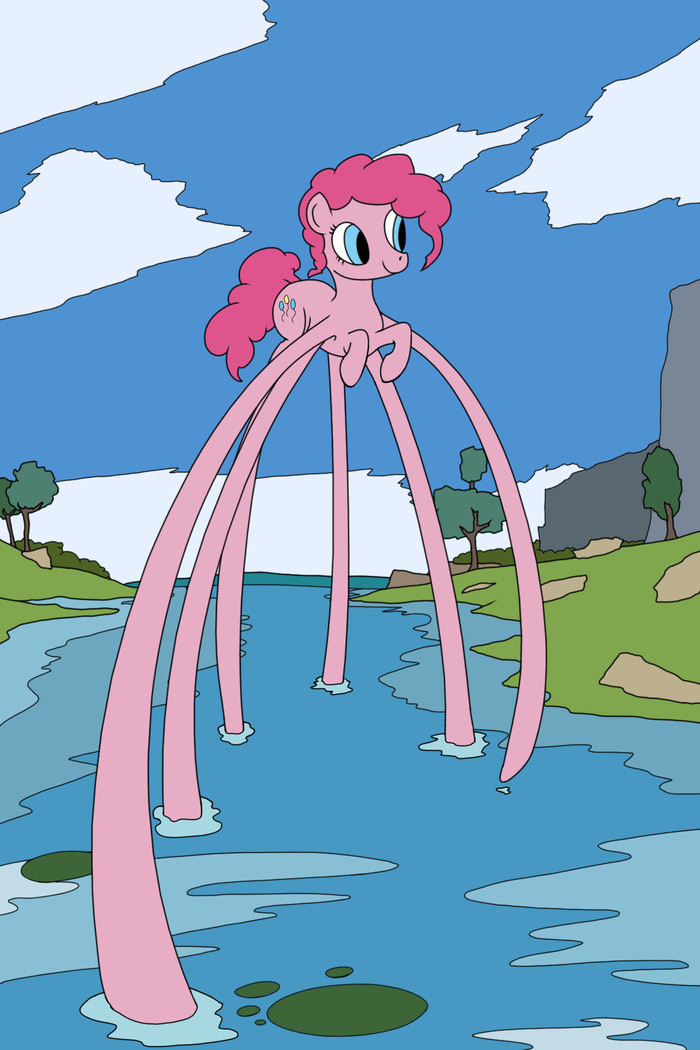 Pinky Strider - My little pony, Crossover, The Elder Scrolls III: Morrowind, Pinkie pie, 