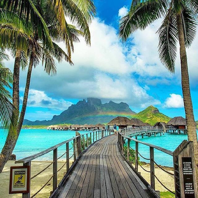 Bora Bora - Bora Bora, Island, beauty, Landscape