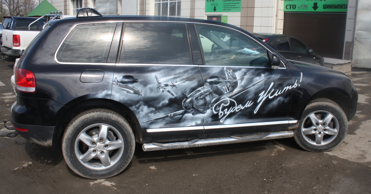 Touareg 2010 винилография