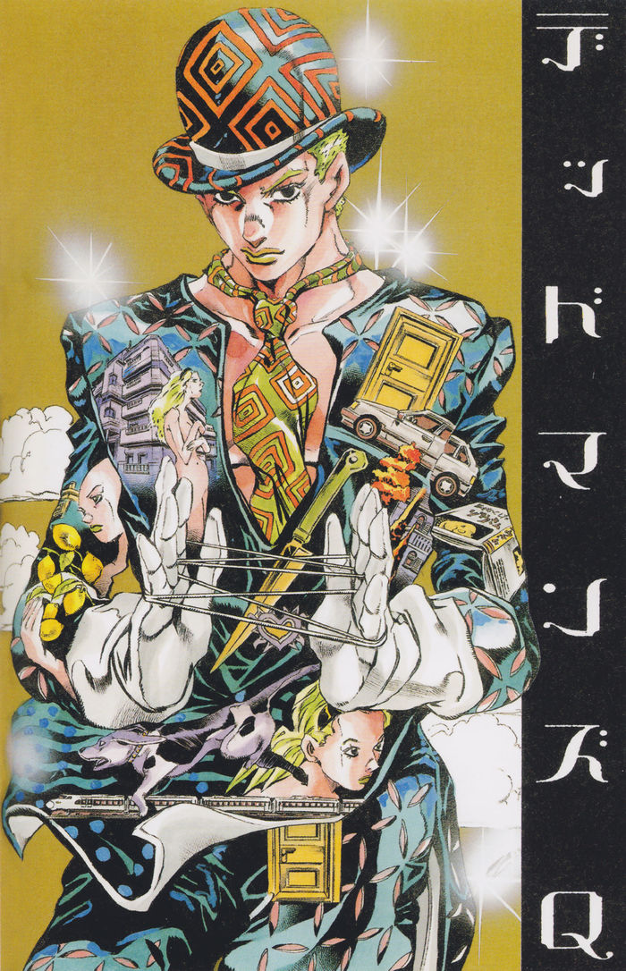 Yoshikage Kira from Dead Man's Questions (Artist: Hirohiko Araki) - Jojos bizarre adventure, Anime, Anime art, , Yoshikage Kira, Manga, Longpost