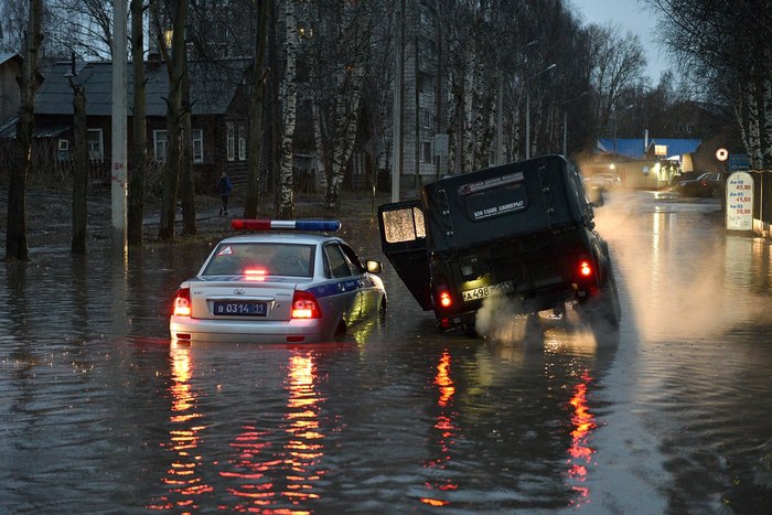 Exceeded the speed limit of 20 knots? - Spring, Syktyvkar, DPS, Water