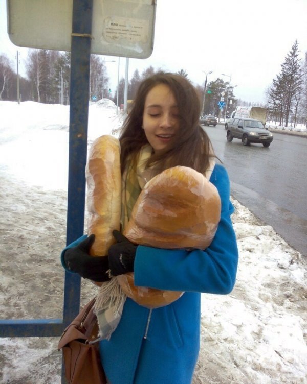 I bought a bread - Images, From the network, Girls