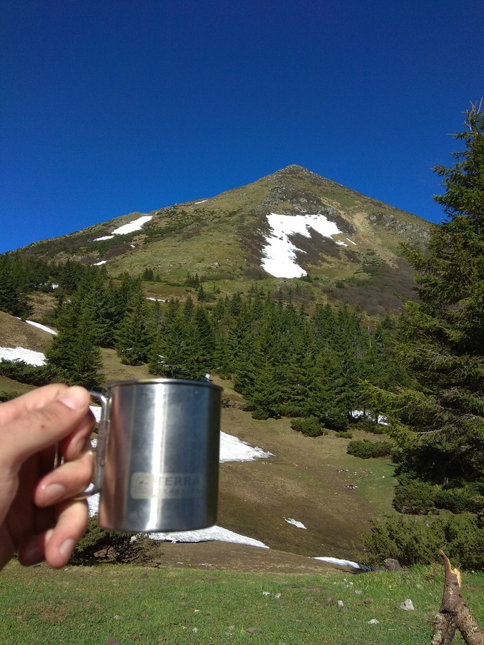 Proper morning! - My, Carpathians, The mountains, Morning, Petros