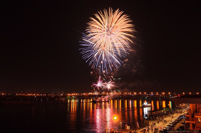 Fireworks on Victory Day! - My, May 9, Krasnoyarsk, Firework, The photo, Longpost, May 9 - Victory Day