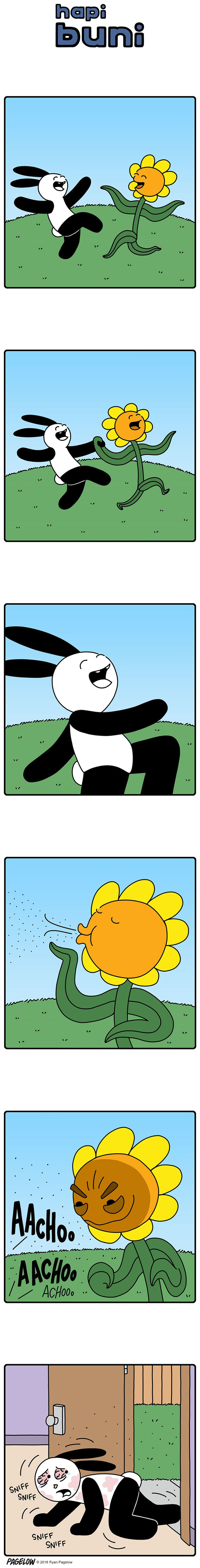 Spring - Allergy, Comics, Buni, Longpost