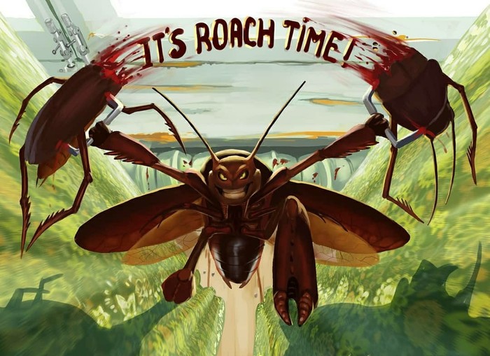 It'sRoachTime! Game! - My, Gamedev, RPG, Action, Indiedev