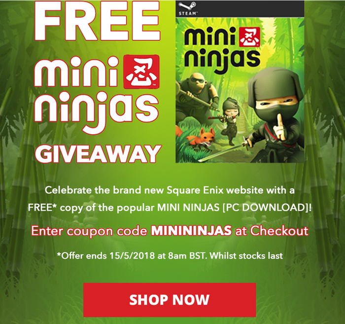 Mini Ninjas Steam, Steam , Square Enix