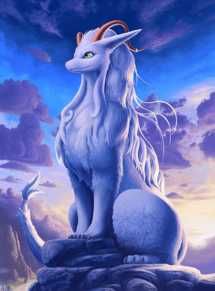dragon princess - Art, Legend of Mana, The Dragon