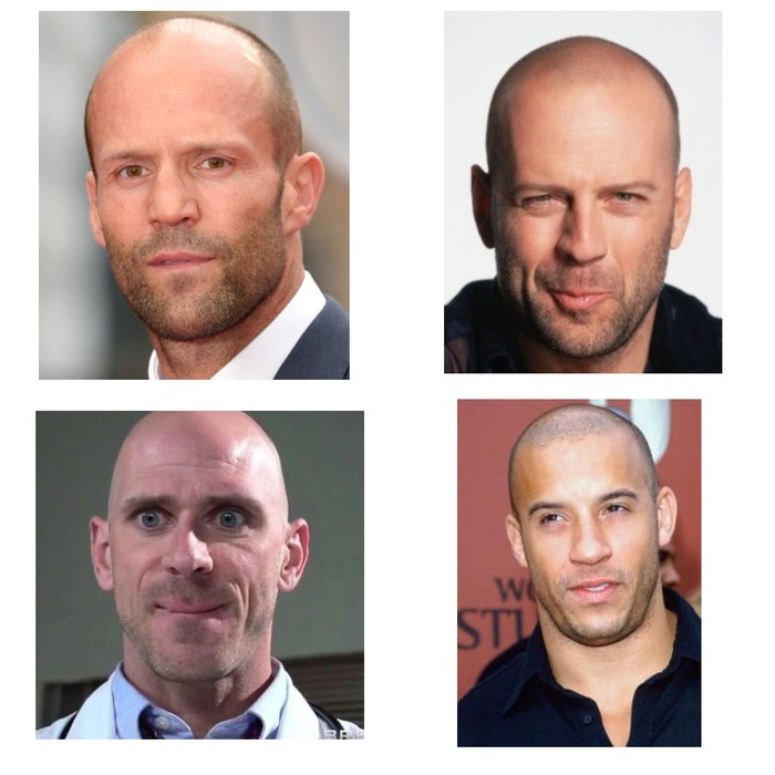 Bald actors are great - My, Actors and actresses, Johnny Sins, Bald from brazzers, Memes