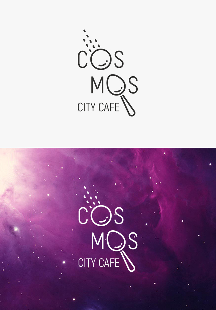 Continuation of the space theme - My, Logo, Design, Creative, Stylization, Minimalism, Logoidea, Longpost