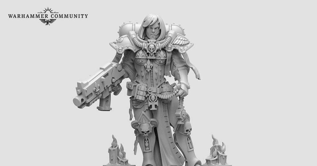 3д модель вархаммер. Вархаммер 40000 фигурки сестры битвы. Warhammer 40000 sisters of Battle Miniature. Сестры битвы вархаммер фигурки. Вархаммер 40000 статуи.